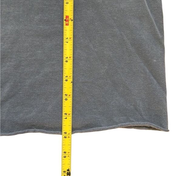 Vintage Faded Mission Beach San Diego Blue Tshirt Medium Cropped - Picture 6 of 7